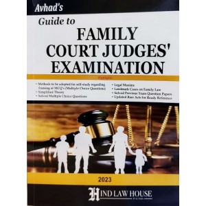 Avhad's Guide to Family Court Judges Examination 2023 by Hind Law House